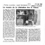 Article du 10 Novembre 1991 - La Manche Libre